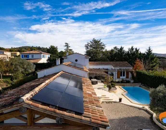 Installation photovoltaïque résidentielle en toiture