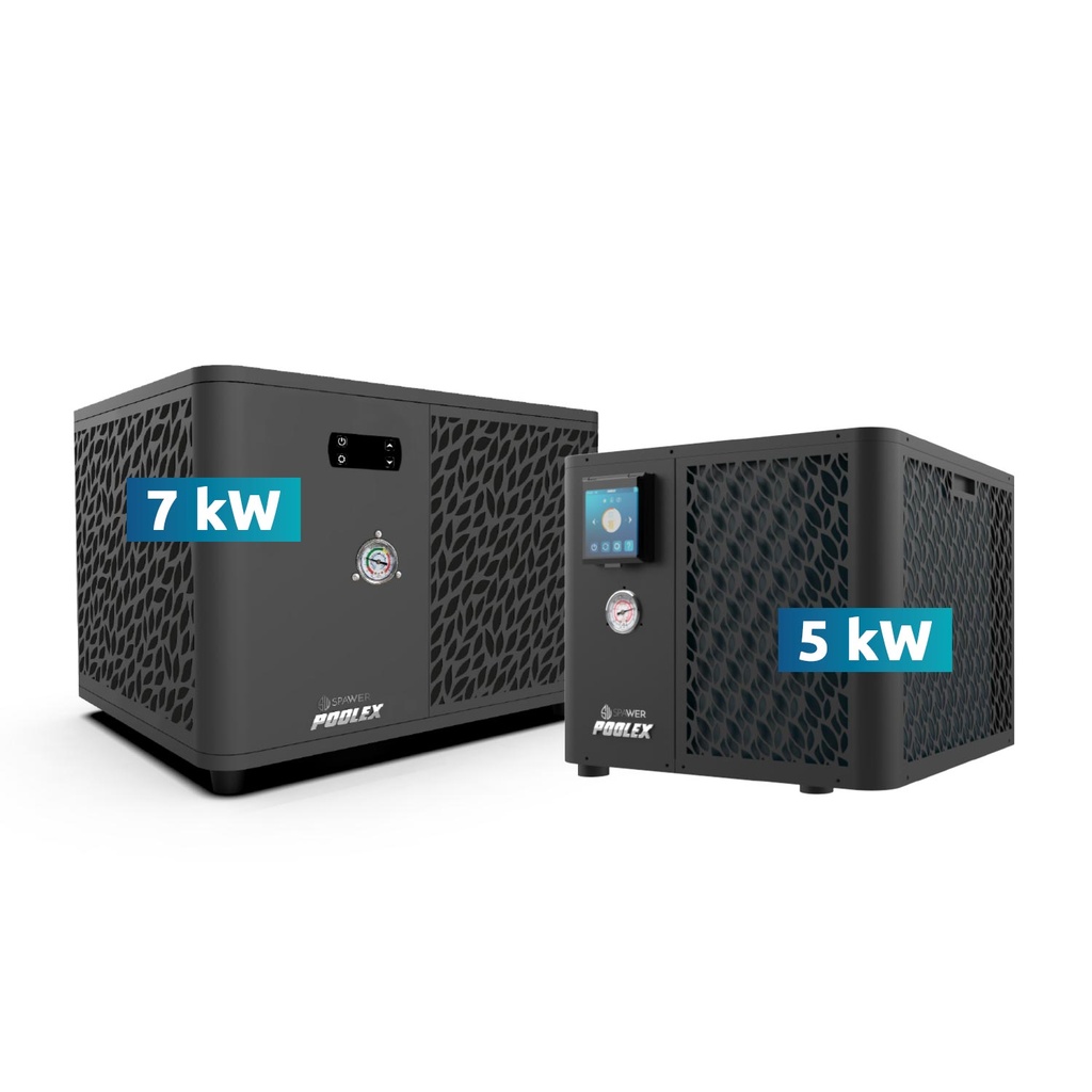 Pompe à chaleur spa POOLEX Spawer IceSpa Full Inverter R32