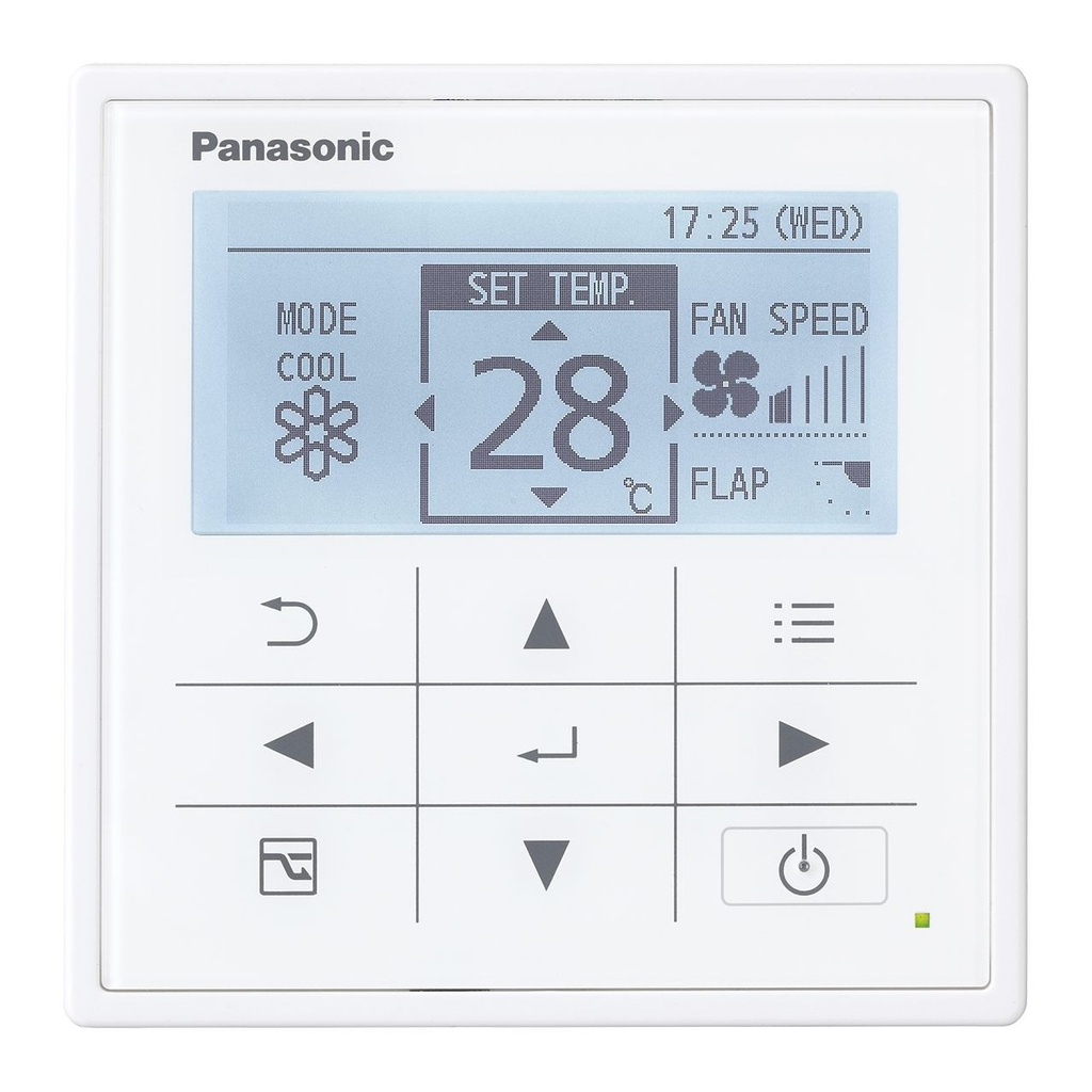 Commande filaire PANASONIC CZ-RTC5B (Econavi) pour PACi / PACi NX