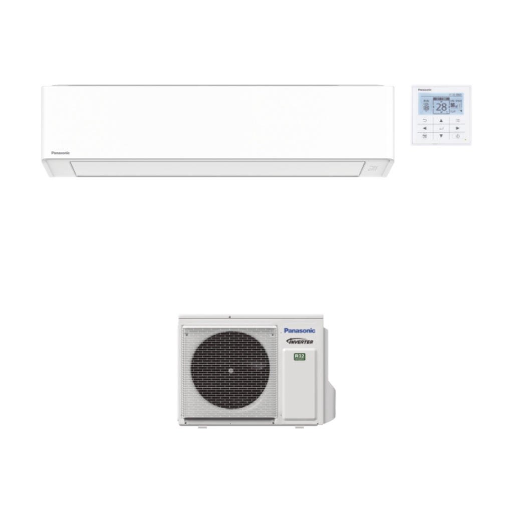 Ensemble PANASONIC PACi NX Élite PK4 mural – taille 50 R32 (S-5010PK4E + U-50PZH3E5, commande CZ-RTC5B)