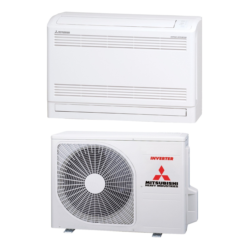 Ensemble MITSUBISHI HEAVY INDUSTRIES SRF35ZS-W + SRC35ZS-W2 – Climatisation réversible console R32