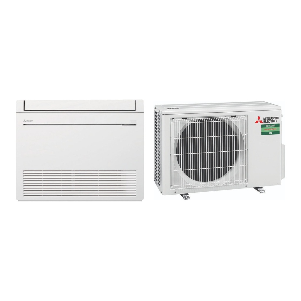 Ensemble MITSUBISHI ELECTRIC Console Design MFZ-KT25 – Climatisation réversible R32