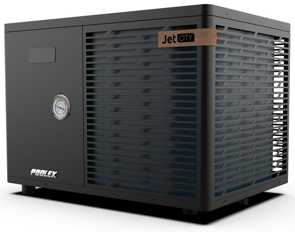 [PC-JETC040] Pompe à chaleur piscine POOLEX Jet City Full Inverter R32 (5.2 kW (Jet City 40 – Monophasé – Bassin < 15 m³))